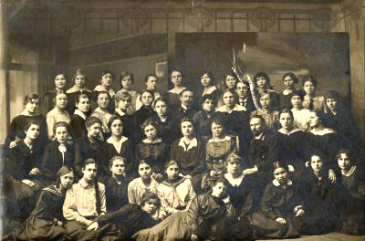 Муромская женская гимназия 10-е годы XX века в Муромском районе Владимирской области фото vgv