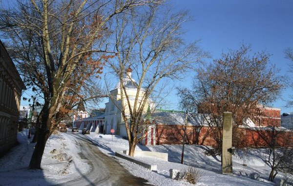 надвратная церковь Кирилла Белозерского 1810 г. в Муромском районе Владимирской области фото vgv