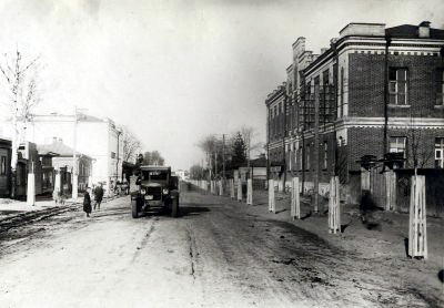 Озеленение улицы Льва Толстого 1937 г. в Муромском районе Владимирской области фото vgv