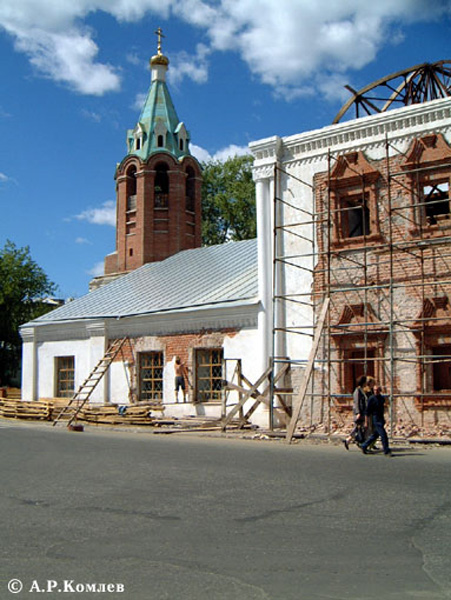 Вознесенская церковь в Муромском районе Владимирской области фото vgv