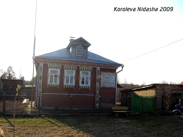 деревянные резные наличники Кружки в Собинском районе Владимирской области фото vgv