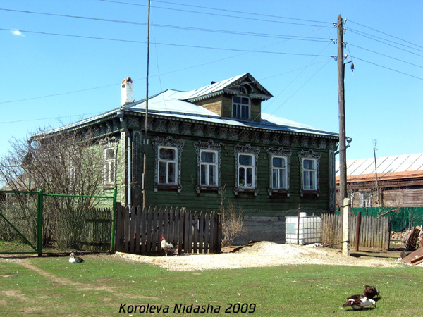 деревянные наличники на Озерногй 16 в Собинке в Собинском районе Владимирской области фото vgv