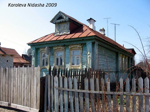 деревянные резные наличники в Собинке на Родниковой 6 в Собинском районе Владимирской области фото vgv