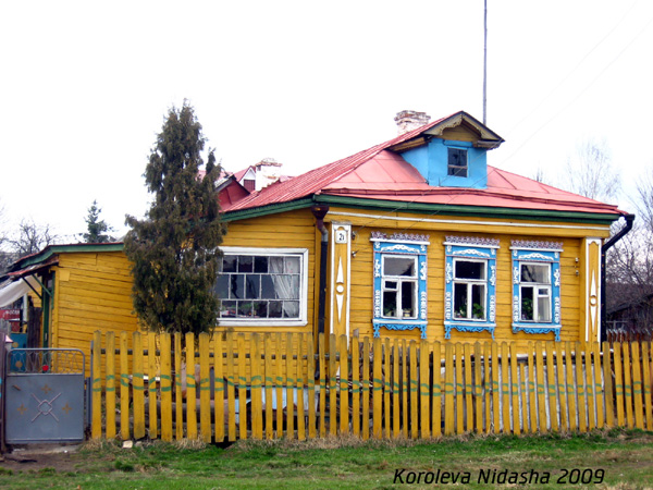 деревянные наличники на Беловодской 21 в Собинке в Собинском районе Владимирской области фото vgv