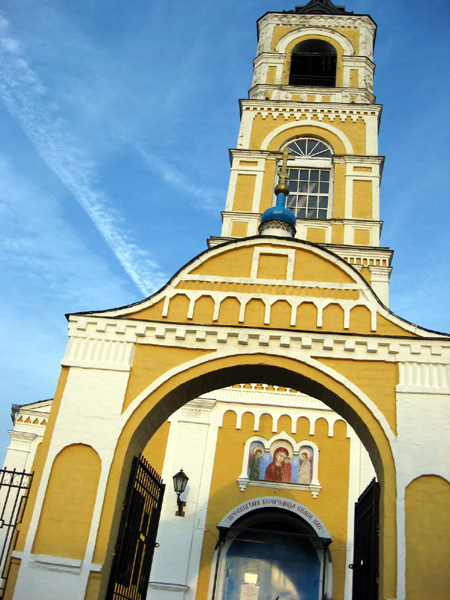 Церковь Казанской иконы Божией Матери 1693 г. в Собинском районе Владимирской области фото vgv