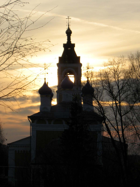 Церковь Казанской иконы Божией Матери 1693 г. в Собинском районе Владимирской области фото vgv
