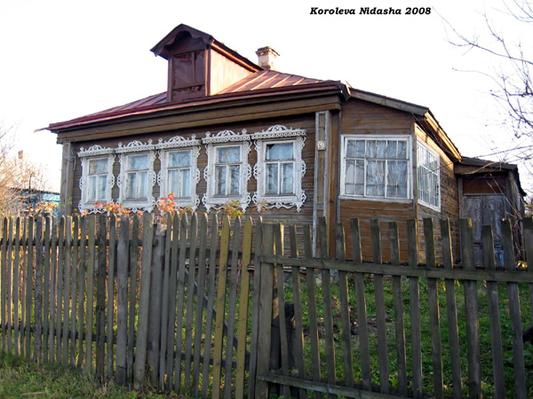 деревянные наличники Серп и Молот в Собинском районе Владимирской области фото vgv