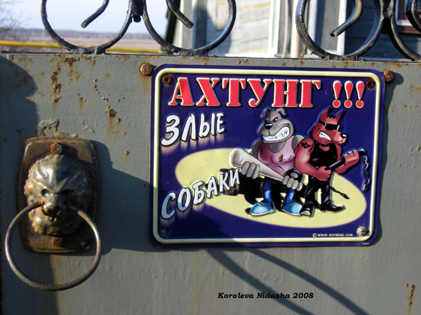 входная группа в стиле Ахтунг в Собинском районе Владимирской области фото vgv