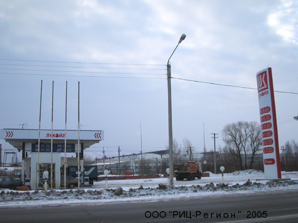 АЗС Лукойл в Демидово в Собинском районе Владимирской области фото vgv