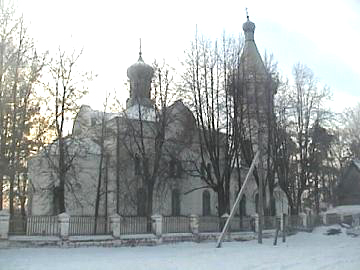 Богоявленская церковь 1884 г. в Собинском районе Владимирской области фото vgv