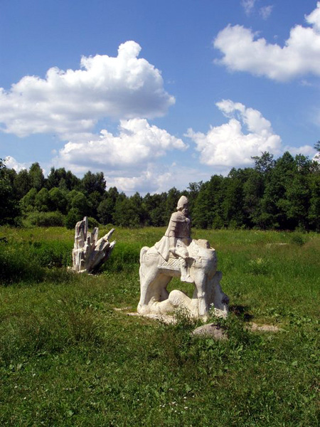 Природный фонтан в Судогодском районе Владимирской области фото vgv