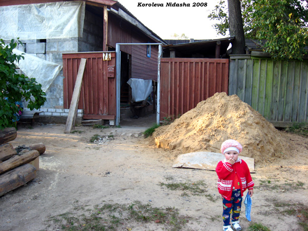 Жители дома 76 по улице Краснознаменная в Судогде фоне своего дома 2088 год в Судогодском районе Владимирской области фото vgv
