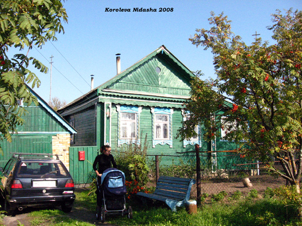 деревянные наличники и элементы формления конька дома в Судогодском районе Владимирской области фото vgv