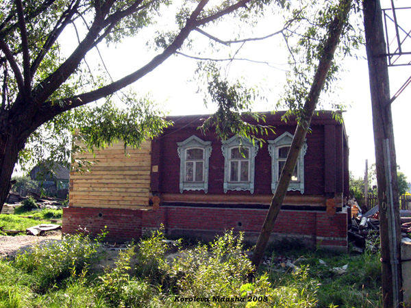 деревянные наличники на Некрасова 11 в Судогодском районе Владимирской области фото vgv