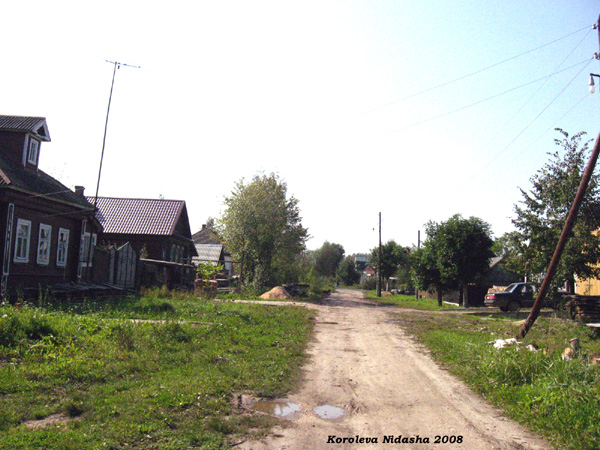 город Судогда Пионерская улица в Судогодском районе Владимирской области фото vgv