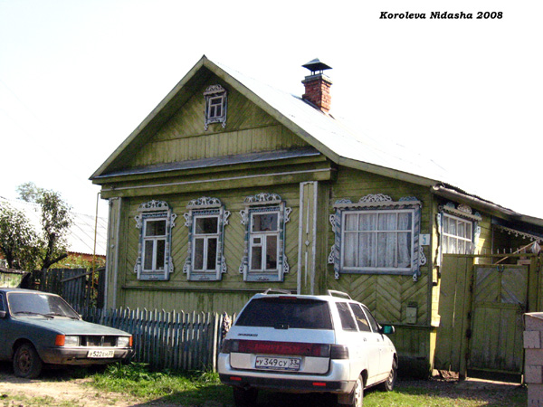 деревянные наличники на улице Пионерская 5 в Судогодском районе Владимирской области фото vgv