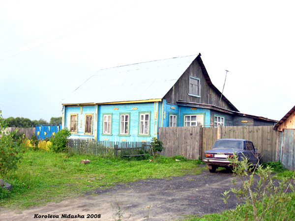 птички на воротах в Судогодском районе Владимирской области фото vgv