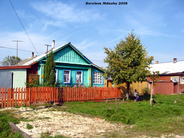 Дедушка у своего дома в Судогодском районе Владимирской области фото vgv