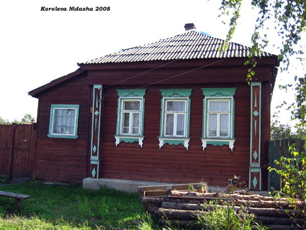деревянные наличники на Гоголя 33 в Судогодском районе Владимирской области фото vgv