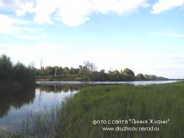 Слияние рек Клязьмы и Судогды в Судогодском районе Владимирской области фото vgv