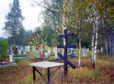 памятный Крест на месте разрушенной Тимофееевской церкви в Судогодском районе Владимирской области фото vgv