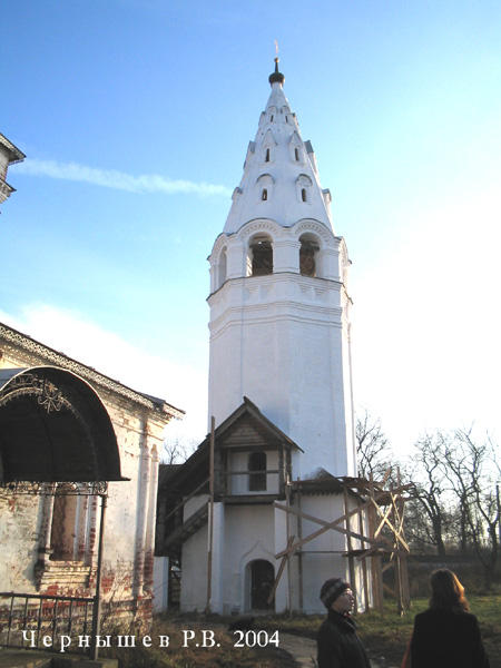 Собор Александровского монастыря 1695 г. в Суздальском районе Владимирской области фото vgv