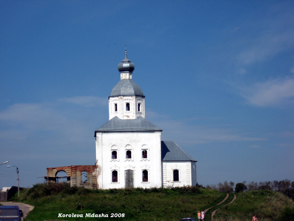 Ильинская церковь (1744 год) в Суздальском районе Владимирской области фото vgv