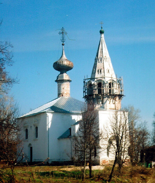 храм Иоанна-Предтечи  1720 г. в Суздальском районе Владимирской области фото vgv