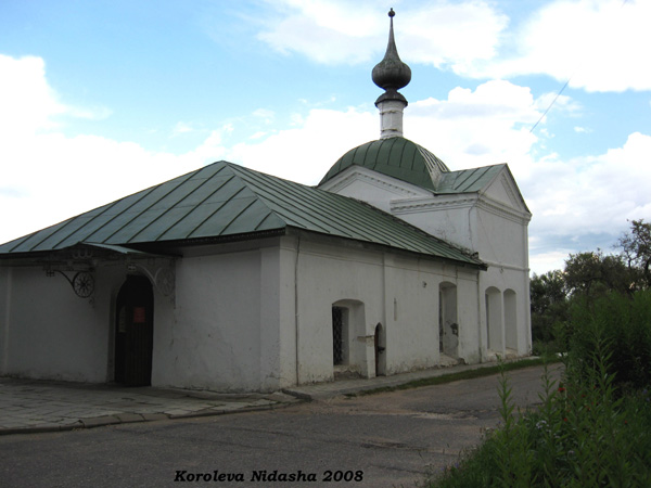 Ризоположенская церковь (1777) с колокольней в Суздальском районе Владимирской области фото vgv