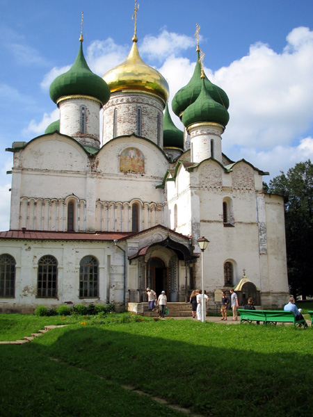 Спасо-Преображенский собор (1594 год) в Суздальском районе Владимирской области фото vgv