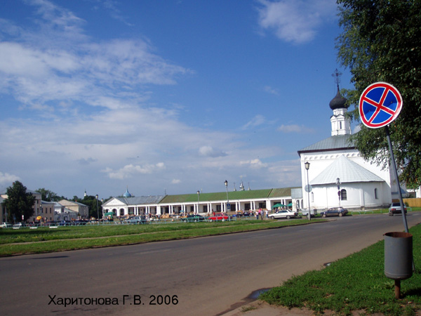 город Суздаль Торговая площадь в Суздальском районе Владимирской области фото vgv