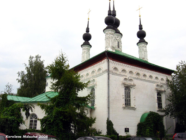 Цареконстантиновская церковь XVIII век в Суздальском районе Владимирской области фото vgv