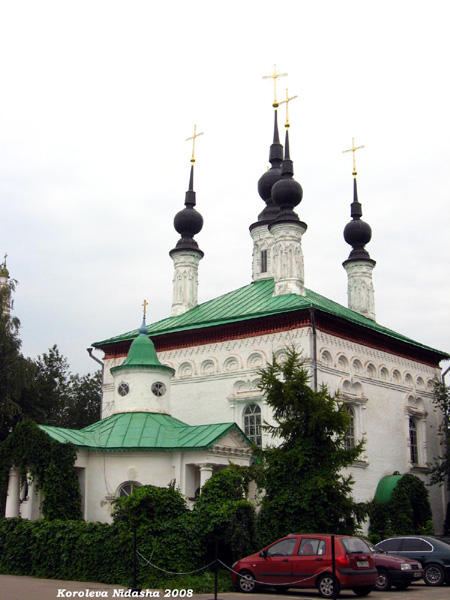 Цареконстантиновская церковь XVIII век в Суздальском районе Владимирской области фото vgv