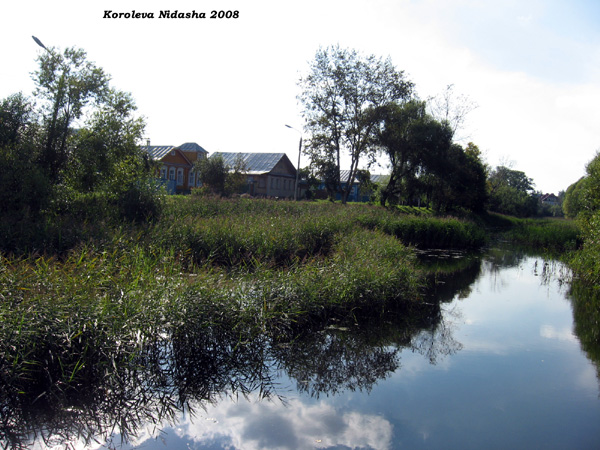 река Каменка на ул.Шмидта в Суздальском районе Владимирской области фото vgv