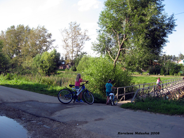 мост через Каменка август 2008 года в Суздальском районе Владимирской области фото vgv