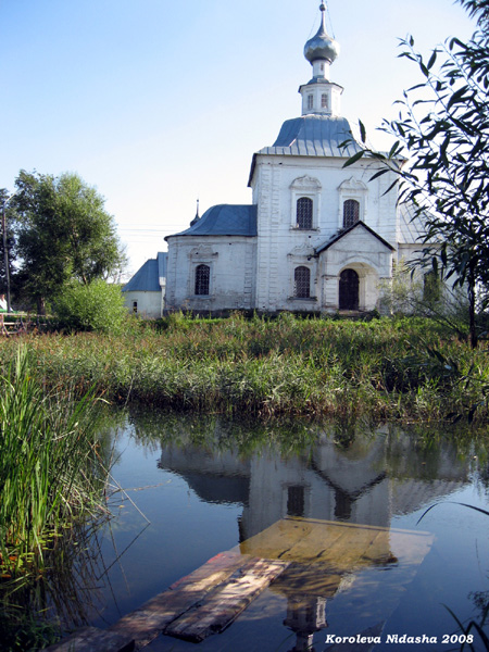 Церковь Богоявления Господня 1781 г. в Суздальском районе Владимирской области фото vgv