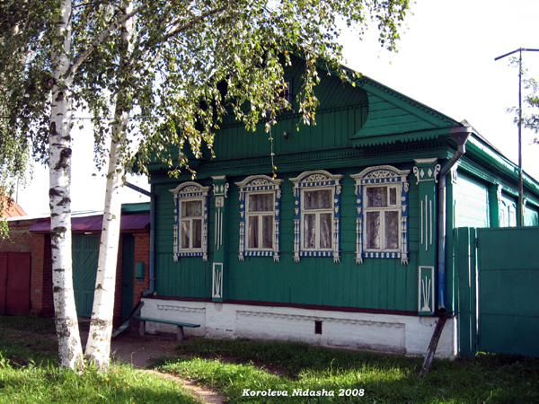 деревянные наличники в Суздале на улице Шмидта 43 в Суздальском районе Владимирской области фото vgv