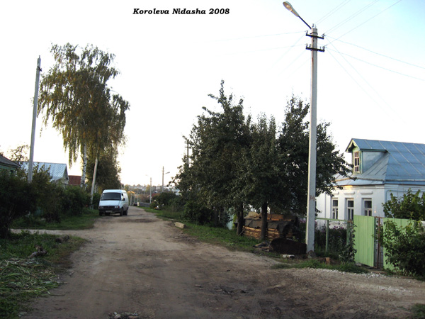 поселок Боголюбово Мира улица в Суздальском районе Владимирской области фото vgv
