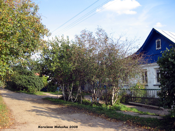 поселок Боголюбово Западная улица в Суздальском районе Владимирской области фото vgv