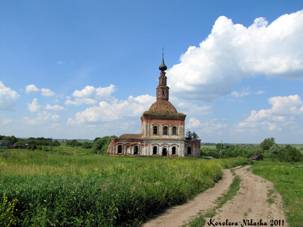 Козьмодемьянская церковь 1805 г. в Суздальском районе Владимирской области фото vgv