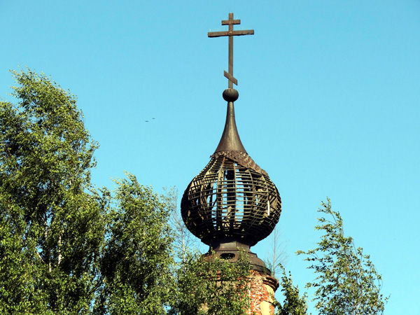 Никольская церковь XIX в. в Суздальском районе Владимирской области фото vgv