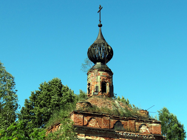 Никольская церковь XIX в. в Суздальском районе Владимирской области фото vgv