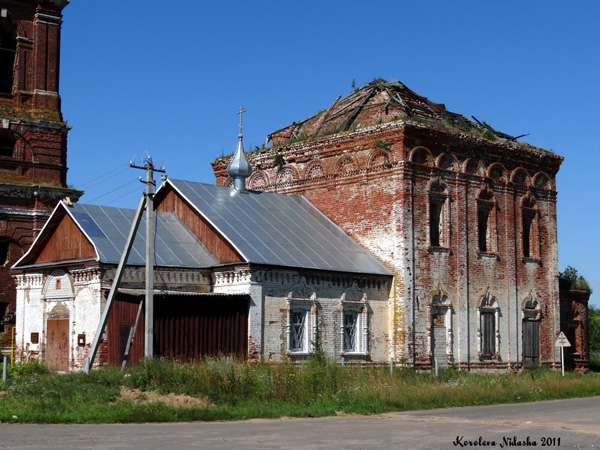 Богоявленская церковь 1835 г. в Суздальском районе Владимирской области фото vgv