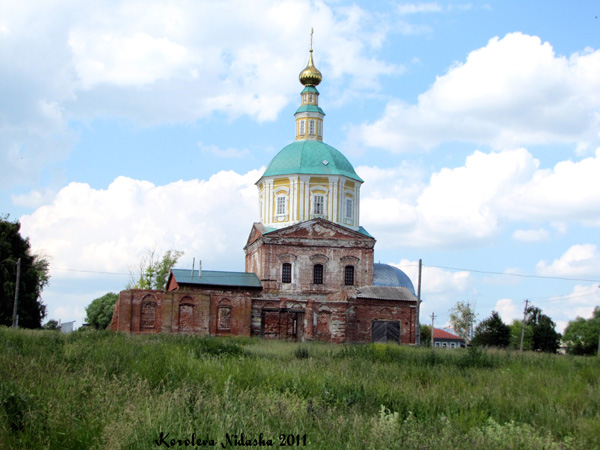 церковь зачатия Иоанна Крестителя 1799 г. в Суздальском районе Владимирской области фото vgv