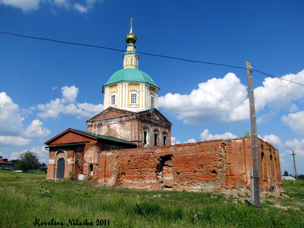 церковь зачатия Иоанна Крестителя 1799 г. в Суздальском районе Владимирской области фото vgv