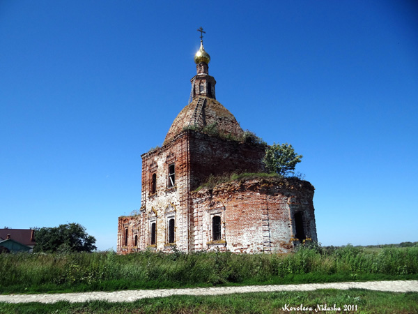 Богоявленская церковь 1796 г. в Глебовском в Суздальском районе Владимирской области фото vgv