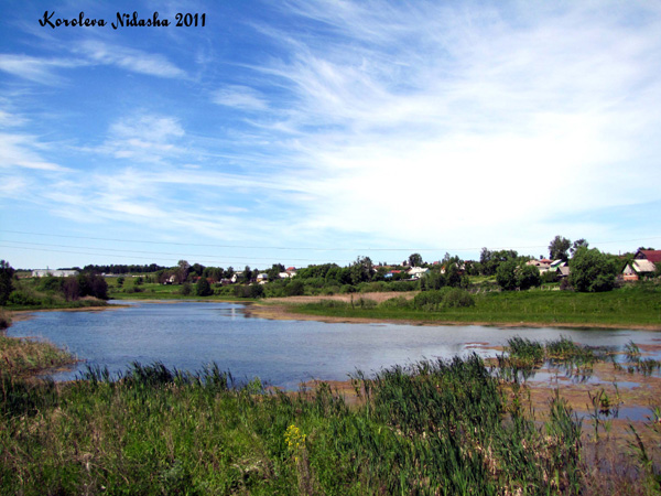 Река Исахра в окрестностях д.Зелени в Суздальском районе Владимирской области фото vgv