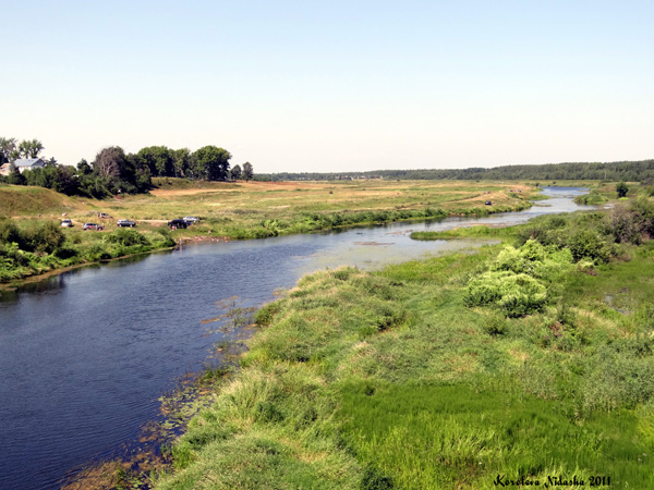 река Нерль в окресностях села Кидекша в Суздальском районе Владимирской области фото vgv