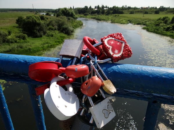 мост на реке Нерль у села Кидекша в Суздальском районе Владимирской области фото vgv