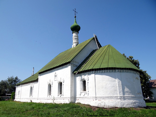 Церковь св. Стефана 1780 г. в Кидекше в Суздальском районе Владимирской области фото vgv